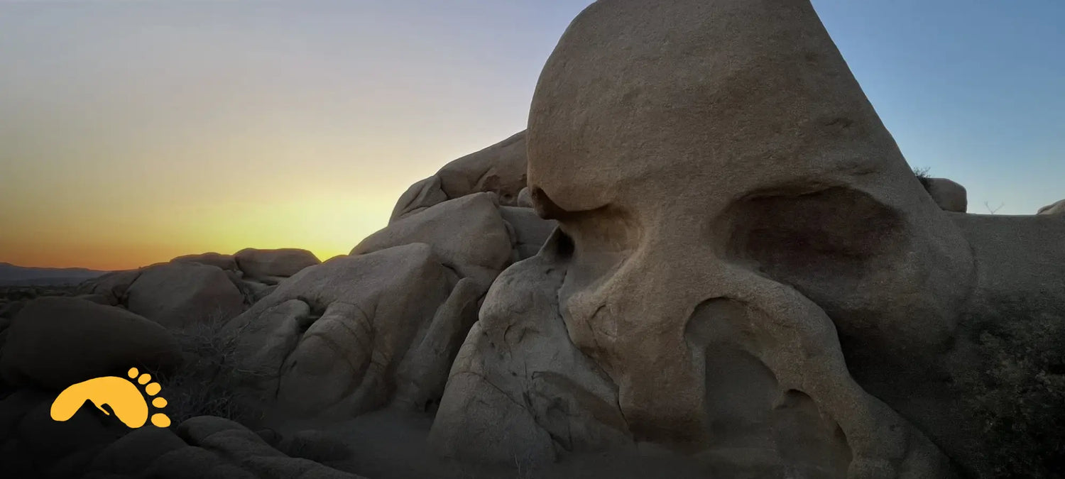 Skull Rock, Joshua Tree National Park, at sunset